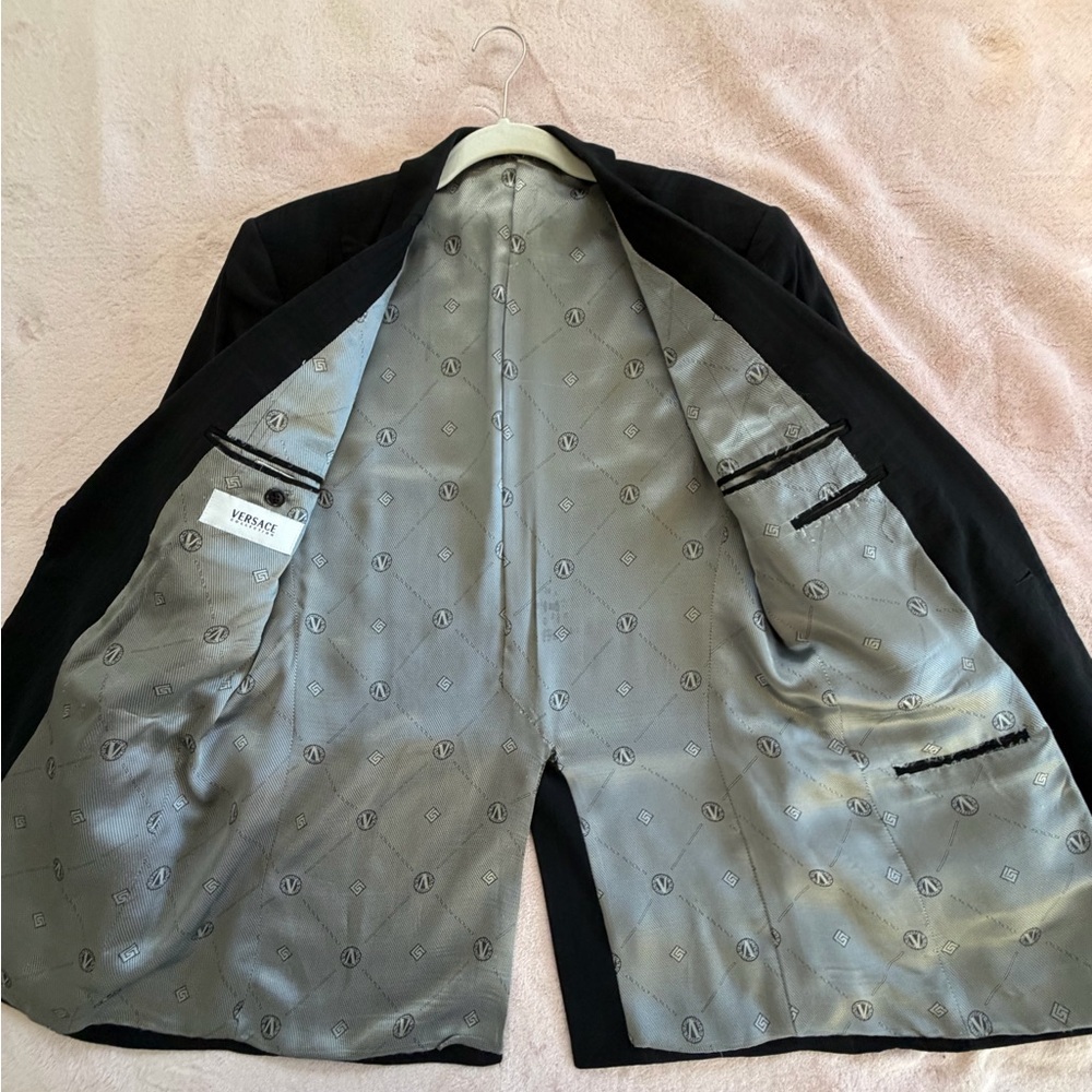Versace Classic Black Men's Blazer - Picture 2 of 10